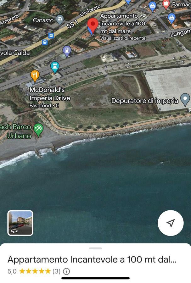 Appartamento Incantevole A 100Metri Dal Mare E Accanto Alla Pista Ciclabile 因佩里亚 外观 照片